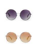 Load image into Gallery viewer, Round Oversize Fashion Sunglasses
