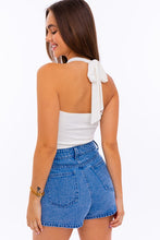 Load image into Gallery viewer, HALTER BANDEAU CROP TOP
