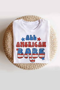 ALL AMERICAN BABE GRAPHIC TEE