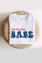 Load image into Gallery viewer, AMERICAN BABE GRAPHIC TEE
