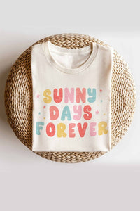 SUNNY DAYS FOREVER GRAPHIC TEE