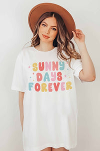 SUNNY DAYS FOREVER GRAPHIC TEE