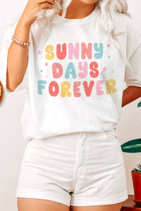 SUNNY DAYS FOREVER GRAPHIC TEE