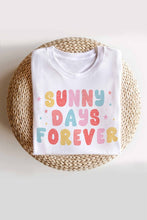 Load image into Gallery viewer, SUNNY DAYS FOREVER GRAPHIC TEE
