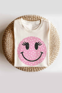 Pink Smiley Tee