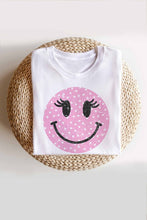 Load image into Gallery viewer, Pink Smiley Tee
