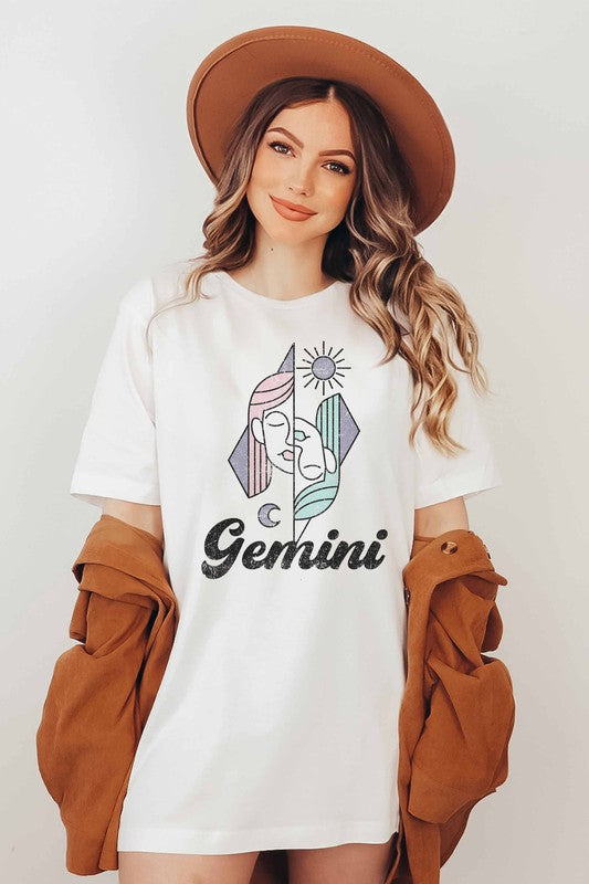 GEMINI GRAPHIC TEE PLUS SIZE