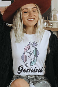 GEMINI GRAPHIC TEE PLUS SIZE