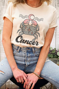 CANCER GRAPHIC TEE PLUS SIZE