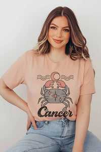 CANCER GRAPHIC TEE PLUS SIZE