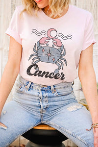 CANCER GRAPHIC TEE PLUS SIZE