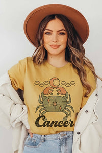 CANCER GRAPHIC TEE PLUS SIZE