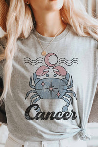 CANCER GRAPHIC TEE PLUS SIZE