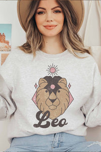 LEO GRAPHIC SWEATSHIRT PLUS SIZE