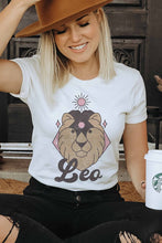 Load image into Gallery viewer, LEO GRAPHIC TEE PLUS SIZE
