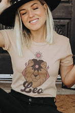 Load image into Gallery viewer, LEO GRAPHIC TEE PLUS SIZE
