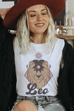 Load image into Gallery viewer, LEO GRAPHIC TEE PLUS SIZE
