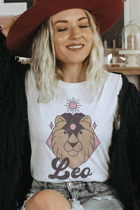 LEO GRAPHIC TEE PLUS SIZE