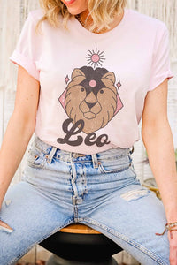 LEO GRAPHIC TEE PLUS SIZE