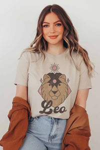 LEO GRAPHIC TEE PLUS SIZE