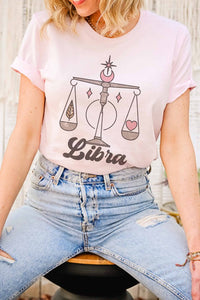 LIBRA GRAPHIC TEE PLUS SIZE