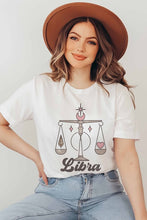 Load image into Gallery viewer, LIBRA GRAPHIC TEE PLUS SIZE
