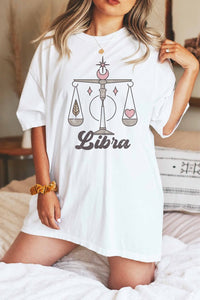 LIBRA GRAPHIC TEE PLUS SIZE