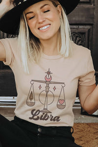 LIBRA GRAPHIC TEE PLUS SIZE