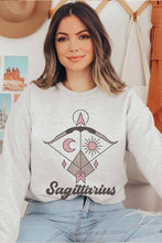 Load image into Gallery viewer, Sagittarius Graphic Curvy Crewneck
