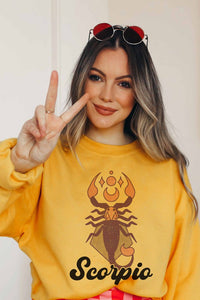 SCORPIO GRAPHIC SWEATSHIRT