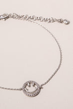 Load image into Gallery viewer, Smile CZ Charm Anklet
