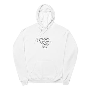 Hawaiian Unisex fleece hoodie