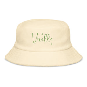 Virelle Embroidered Terry Cloth Hat