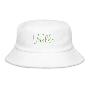 Virelle Embroidered Terry Cloth Hat