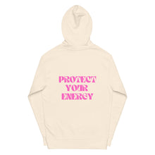 Load image into Gallery viewer, Pink Protect your Energy Hoodie
