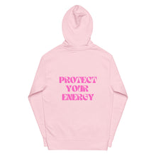 Load image into Gallery viewer, Pink Protect your Energy Hoodie
